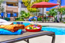 2BR 2BA 1st Level Gated Retreat in North Scottsdale: Minutes from Golf, Dining, and Shopping